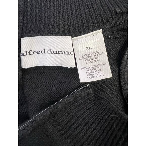 VTG Alfred Dunner Beaded Cable Knit Sweater Top Sz XL Short Sleeve Turtleneck - Picture 6 of 7